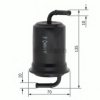 LUCAS_ELEC FDB207 Fuel filter